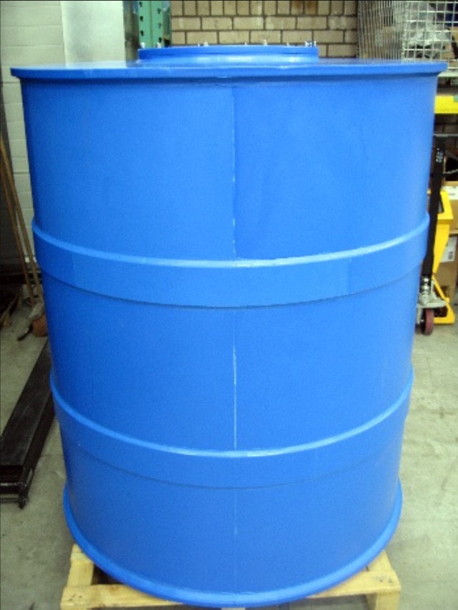 04 PE blauwe opslagtank voor water